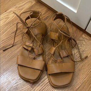 Vince Tan Strappy Sandals